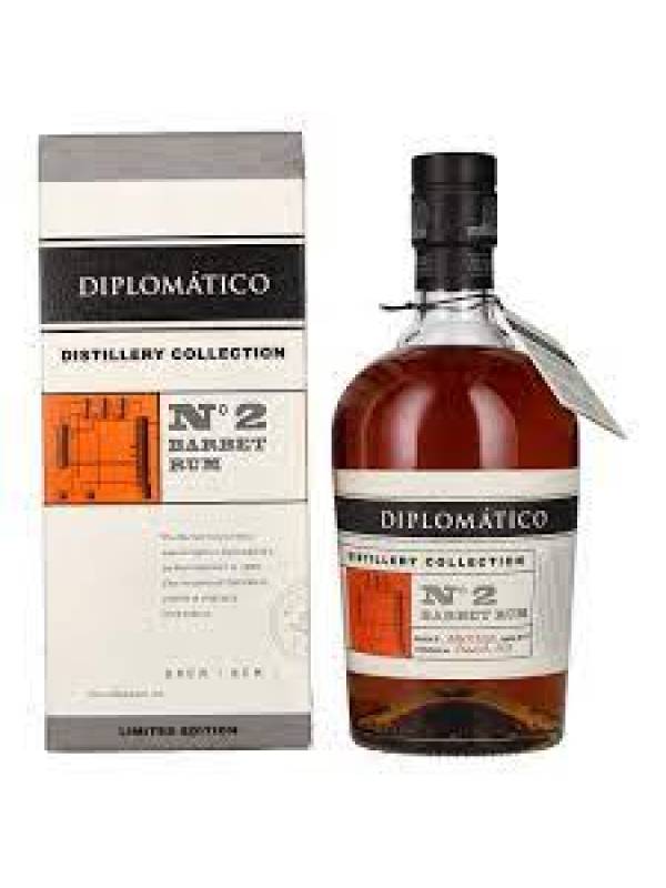Diplomatico Distillery Collection N° 2 BARBET Rum 47% Vol. 0,7l u poklon kutiji 1664