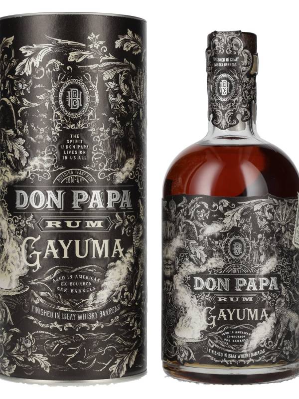 Don Papa GAYUMA Rum 40% Vol. 0,7l u poklon kutiji 1677