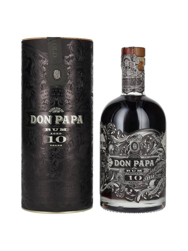 Don Papa Rum 10 YO 43% Vol. 0,7l u poklon kutiji 1671