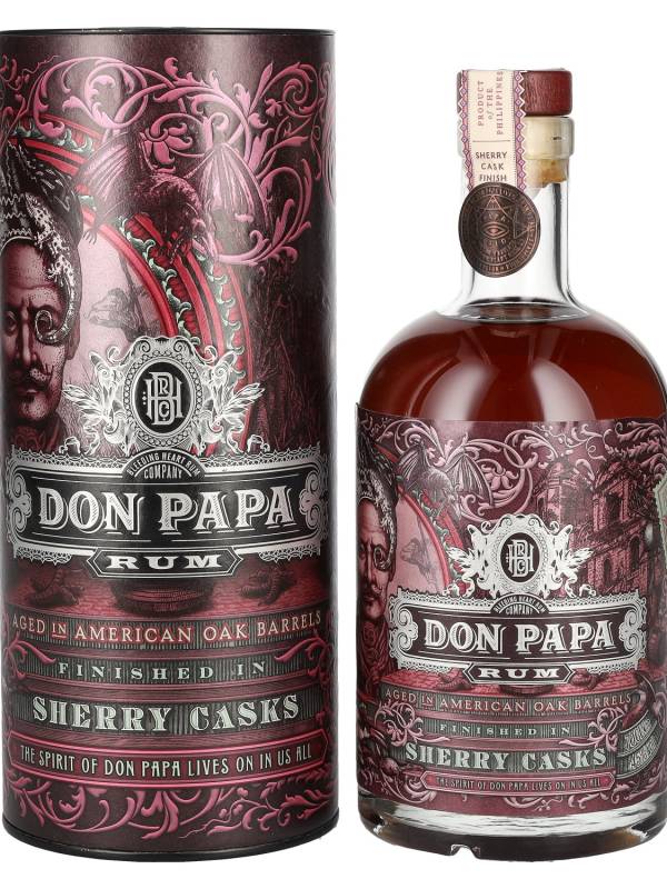Don Papa Rum Sherry Casks 45% Vol. 0,7l u poklon kutiji 1672