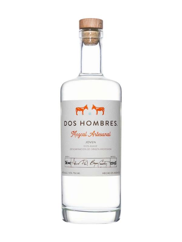 Dos Hombres Mezcal Artesanal JOVEN 100% Agave 42% Vol. 0,7l 1291