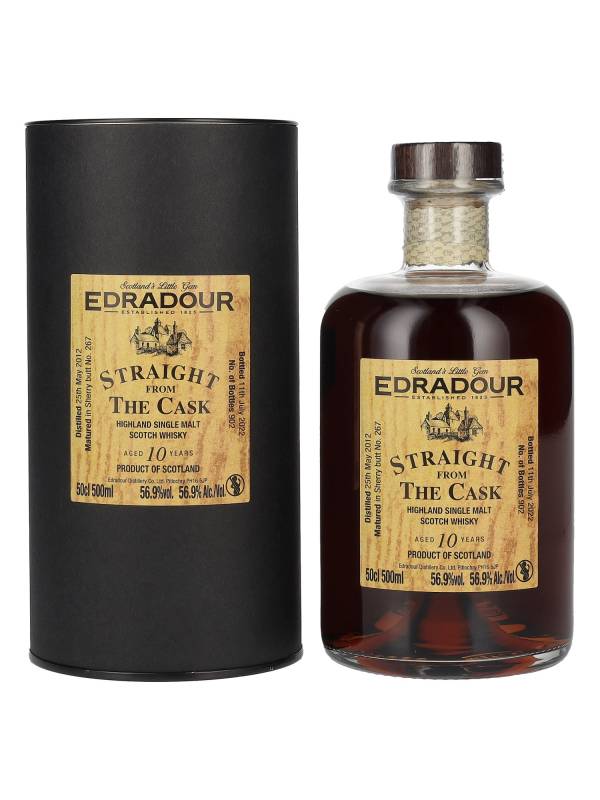 Edradour Ballechin SFTC 10 YO Sherry Butt 2012 56,9% Vol. 0,5l u poklon kutiji 1508