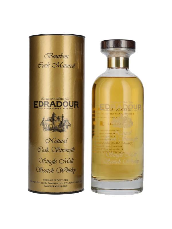 Edradour 10 YO Bourbon Cask Vintage 2012 58,2% Vol. 0,7l u poklon kutiji 1516