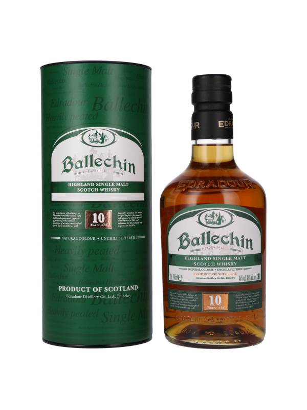 Edradour Ballechin 10 YO Highland Single Malt 46% Vol. 0,7l u poklon kutiji 1511