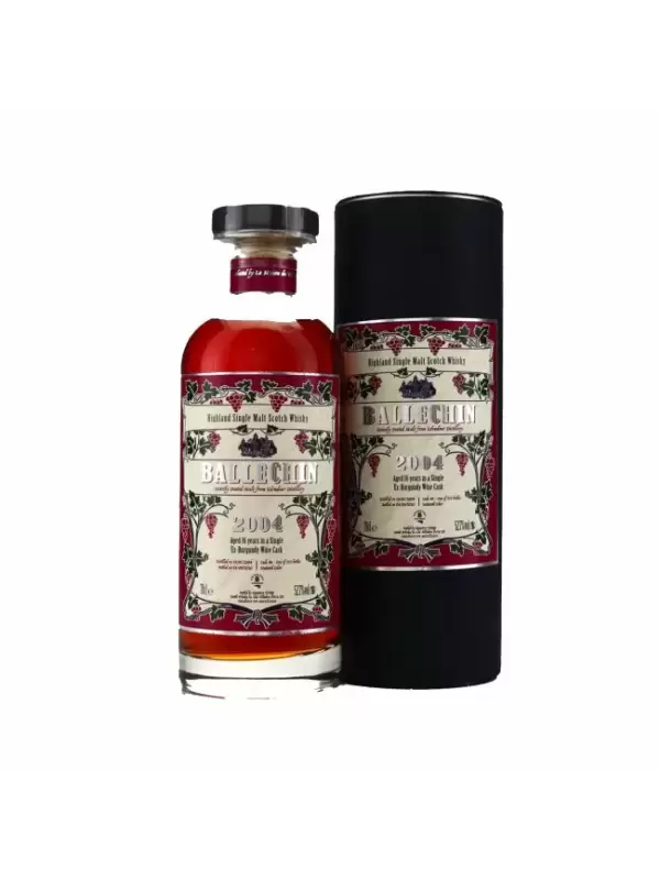 Edradour Ballechin 16 YO Single Ex-Burgundy Wine Cask 2004 51,7% Vol. 0,7l u poklon kutiji 1506