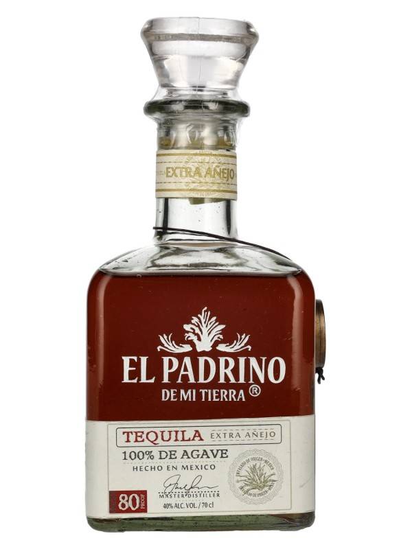 El Padrino Tequila EXTRA AÑEJO 100% Puro de Agave 40% Vol. 0,7l 2507