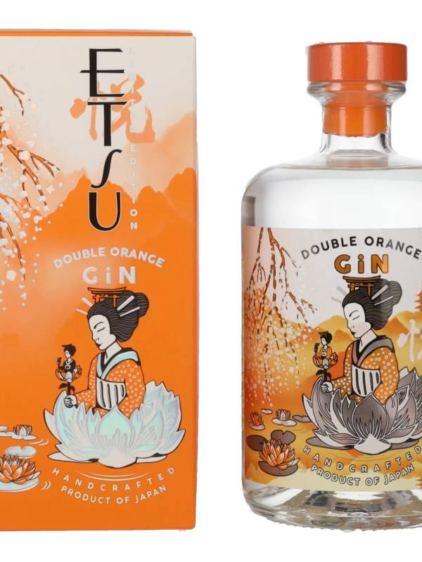 Etsu DOUBLE ORANGE Gin 43% Vol. 0,7l u poklon kutiji 2564