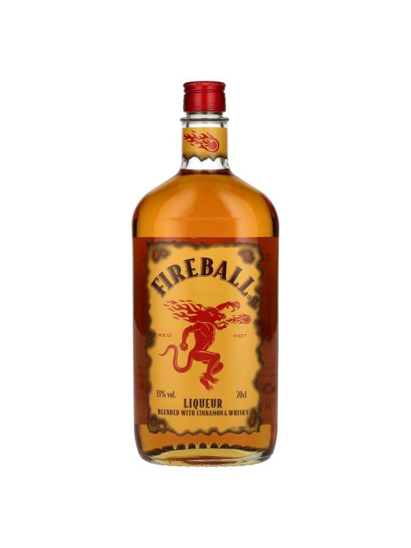 Fireball RED HOT Liqueur with Cinnamon & Whisky 33% Vol. 0,7l 1414