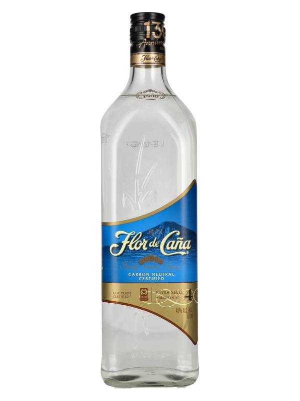 Flor de Caña EXTRA SECO Rum Reserva N° 4 40% Vol. 1l 1692