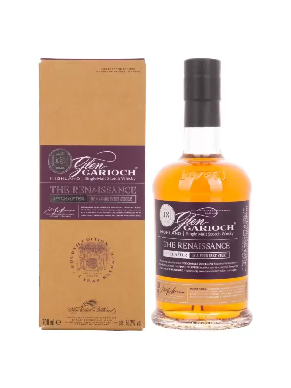 Glen Garioch 18 YO THE RENAISSANCE 4th Chapter 50,2% Vol. 0,7l u poklon kutiji 1335