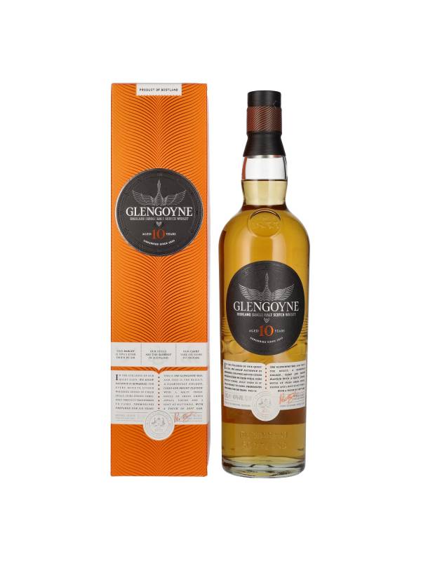 Glengoyne 10 YO Highland Single Malt Scotch Whisky 40% Vol. 0,7l u poklon kutiji 2416
