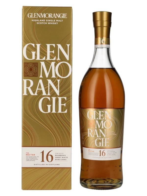 Glenmorangie 16 YO THE NECTAR Highland Single Malt 46% Vol. 0,7l  u poklon kutiji 2843