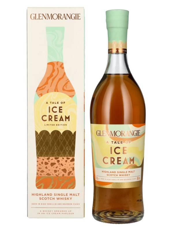 Glenmorangie A TALE OF ICE CREAM Highland Single Malt Limited Edition 46% Vol. 0,7l u poklon kutiji 2845