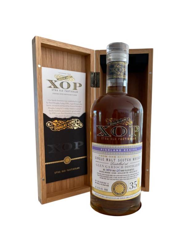 Douglas Laing XOP Glen Garioch 35 Years Old Single Cask Malt 1986 50,5% Vol. 0,7l u drvenoj poklon kutiji 1338