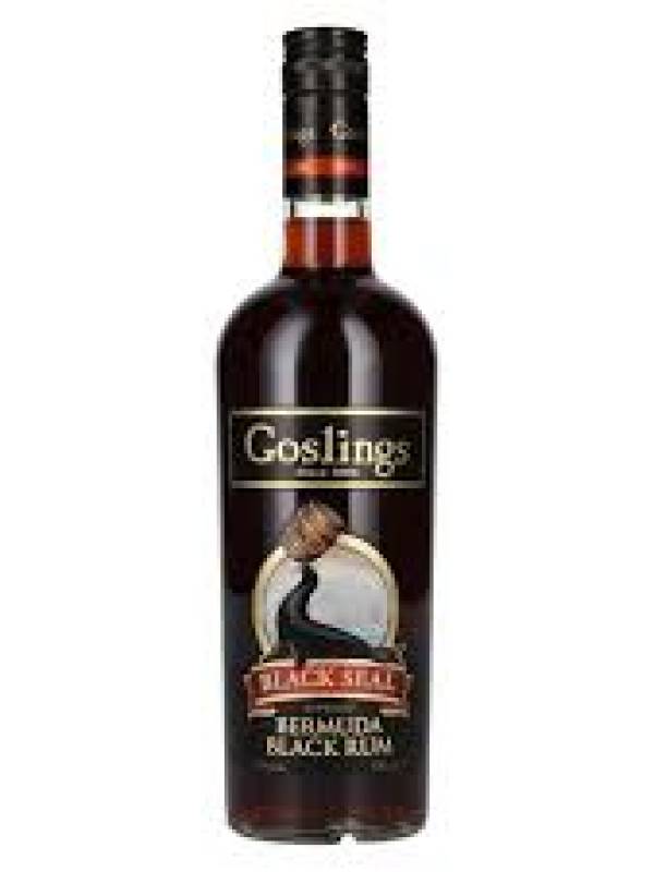 Goslings Black Seal 80 PROOF Bermuda Black Rum 40% Vol. 0,7l 1709