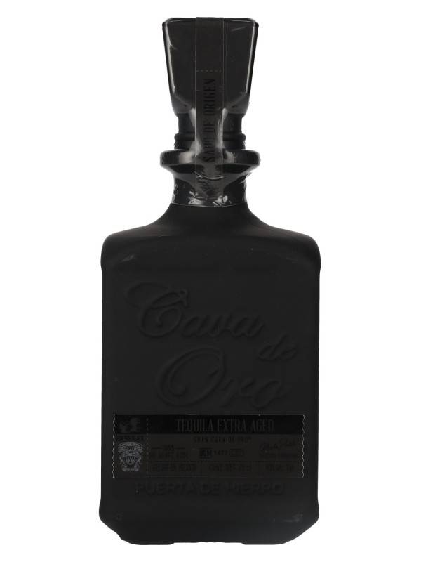 Gran Cava de Oro Tequila EXTRA AÑEJO BLACK 100% de Agave Azul 40% Vol. 0,7l 2490