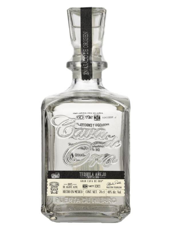 Gran Cava de Oro Tequila AÑEJO CRISTALINO 100% de Agave Azul 40% Vol. 0,7l 2489