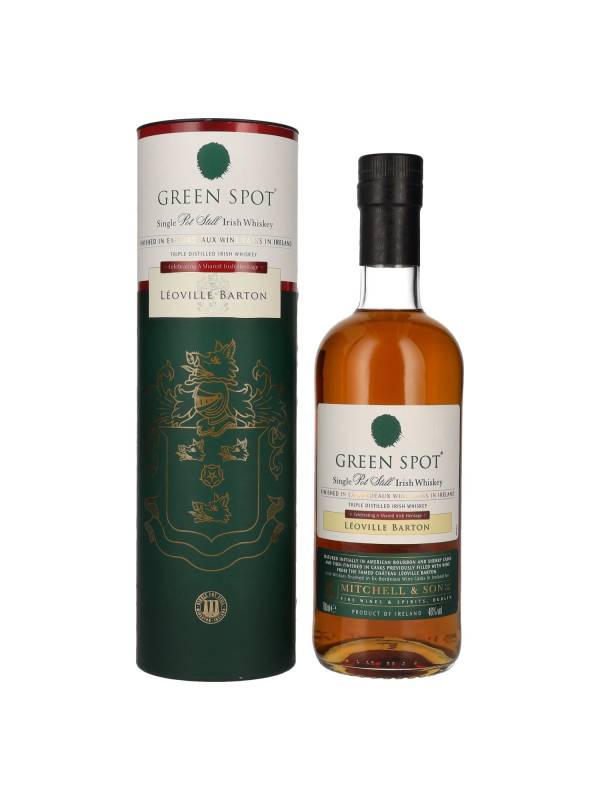 Green Spot CHÂTEAU LÉOVILLE BARTON Single Pot Still Irish Whiskey 46% Vol. 0,7l u poklon kutiji 2731