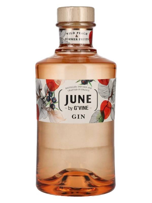 G'Vine JUNE Wild Peach & Summer Fruit Gin 37,5% Vol. 0,7l 2816