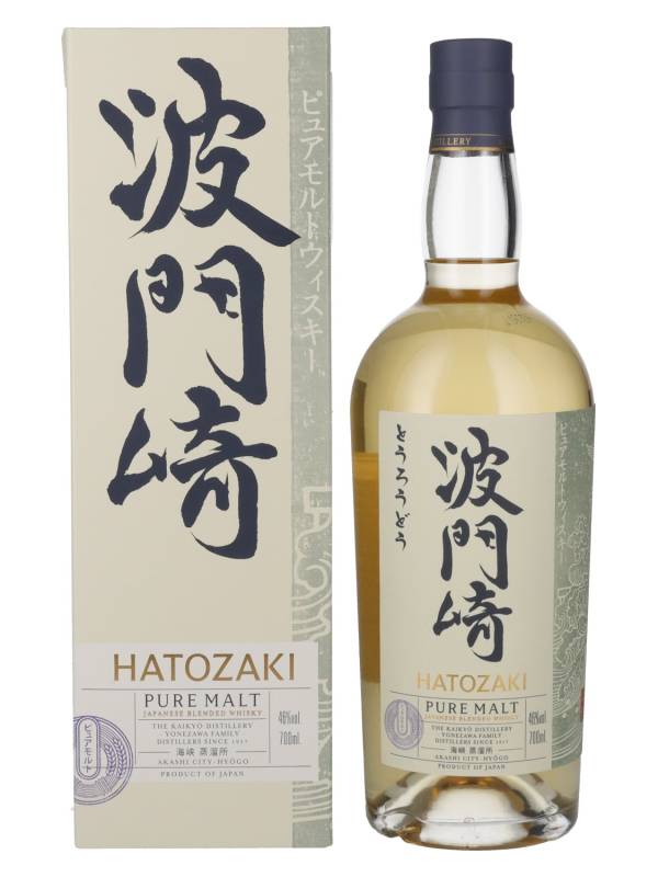 Hatozaki PURE MALT Japanese Blended Whisky 46% Vol. 0,7l u poklon kutiji 1663