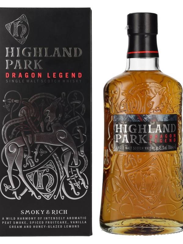Highland Park DRAGON LEGEND Single Malt Scotch Whisky 43,1% Vol. 0,7l u poklon kutiji 2314