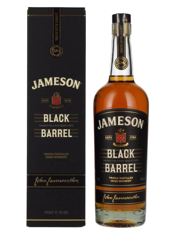 Jameson BLACK BARREL Triple Distilled Irish Whiskey 40% Vol. 0,7l u poklon kutiji 2289