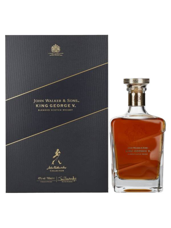 John Walker & Sons KING George V Blended Scotch Whisky 43% Vol. 0,7l u poklon kutiji 1939