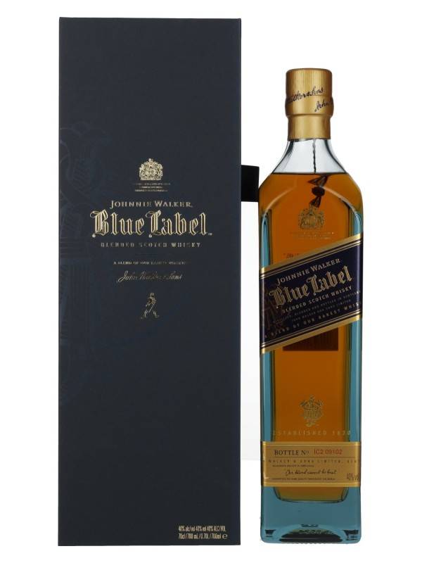 Johnnie Walker Blue Label Blended Scotch Whisky 40% Vol. 0,7l u poklon kutiji 1933