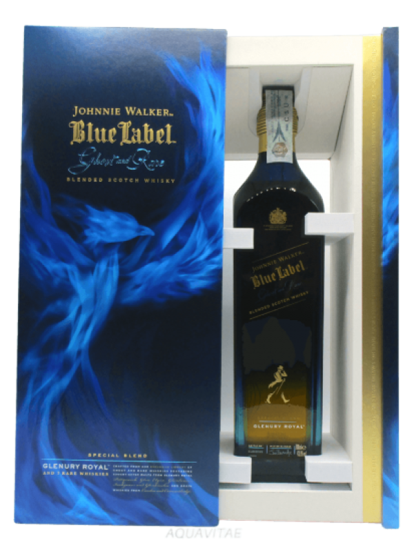 Johnnie Walker Blue Label Ghost & Rare GLENURY ROYAL 43,8% Vol. 0,7l u poklon kutiji 2429