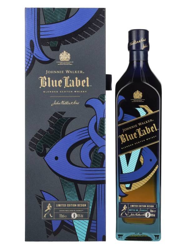 Johnnie Walker Blue Label ICONS 2.0 Limited Edition Design 40% Vol. 0,7l u poklon kutiji 2433