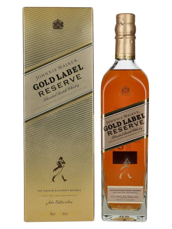 Johnnie Walker GOLD LABEL Reserve 40% Vol. 0,7l u poklon kutiji 1936