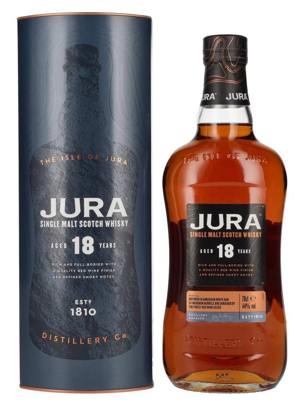 Jura 18 YO Single Malt Scotch Whisky 44% Vol. 0,7l u poklon kutiji 2213