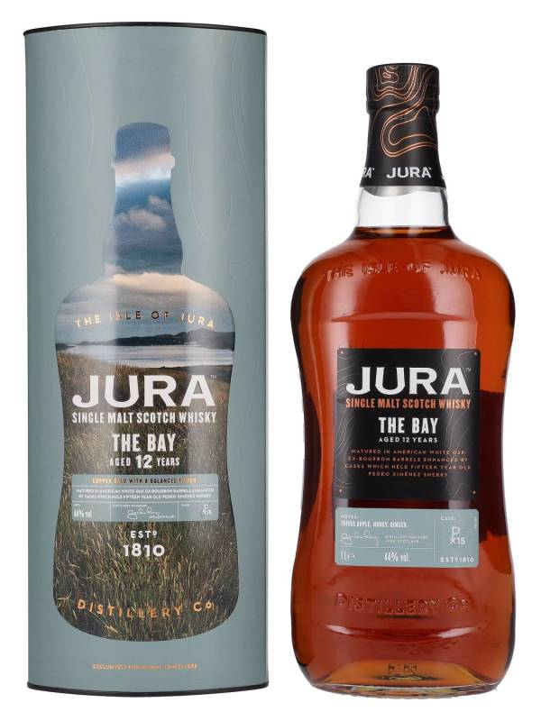 Jura THE BAY 12 YO Single Malt Scotch Whisky 44% Vol. 1l u poklon kutiji 2229