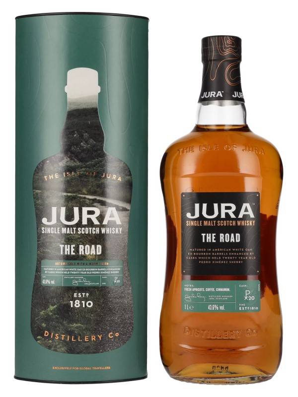 Jura THE ROAD Single Malt Scotch Whisky 43,6% Vol. 1l u poklon kutiji 2223