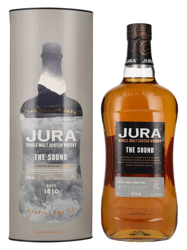 Jura THE SOUND Single Malt Scotch Whisky 42,5% Vol. 1l u poklon kutiji 2224