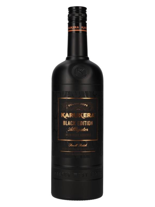 Karukera BLACK EDITION Alligator Rhum Vieux Agricole 45% Vol. 1l 1715