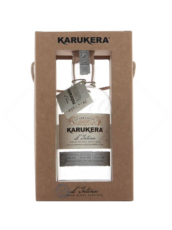 Karukera L'Intense Rhum Blanc Agricole 63,8% Vol. 0,7l u poklon kutiji 1327