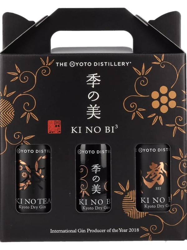 KI NO BI Kyoto Dry Gin TASTING SET  3 x 0,2 l u poklon kutiji 2090