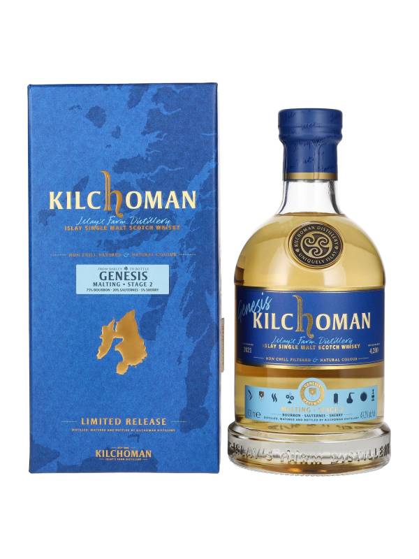 Kilchoman GENESIS MALTING Stage 2 49,2% Vol. 0,7l u poklon kutiji 1959