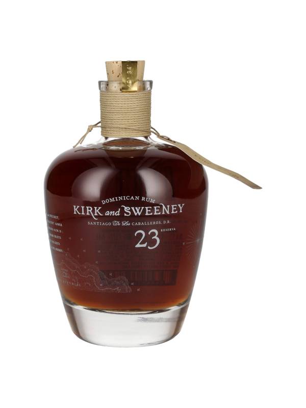 Kirk and Sweeney 23 RESERVA Dominican Rum 40% Vol. 0,7l 1724