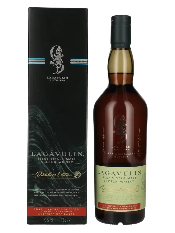 Lagavulin The Distillers Edition Double Matured Islay Single Malt Whisky 2023 43% Vol. 0,7l u poklon kutiji 2945