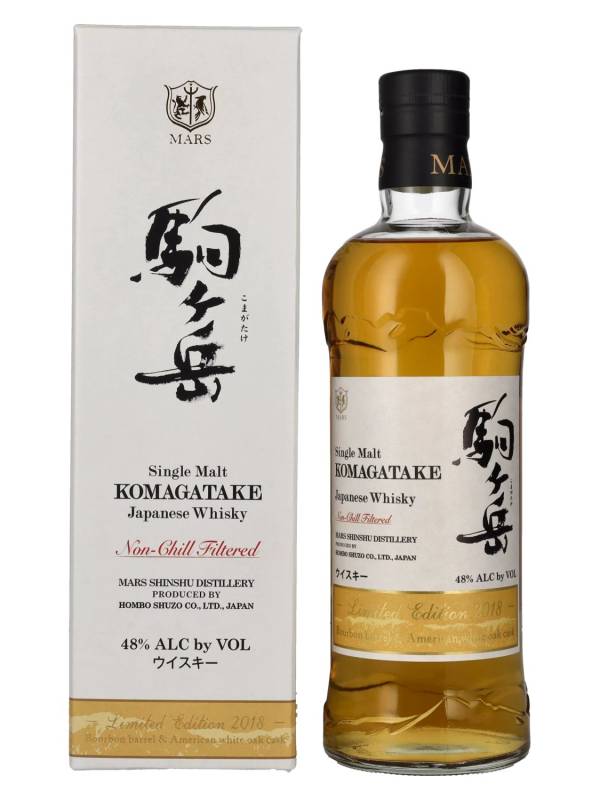 Mars KOMAGATAKE Single Malt Japanese Whisky Limited Edition 2018 48% Vol. 0,7l u poklon kutiji 2256