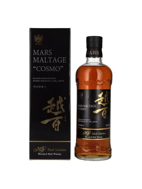 Mars Maltage COSMO Malt Selection Blended Malt Japanese Whisky 43% Vol. 0,7l u poklon kutiji 2259