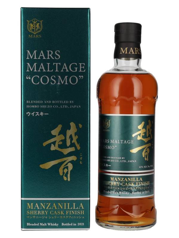 Mars Maltage COSMO Manzanilla Cask Finish 42% Vol. 0,7l u poklon kutiji 2260