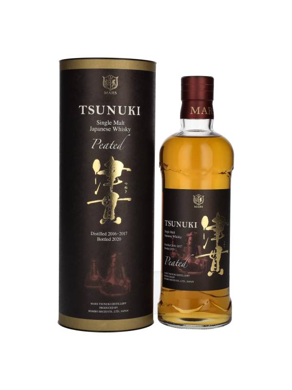 Mars TSUNUKI Single Malt Japanese Whisky PEATED 2016-2017 50% Vol. 0,7l u poklon kutiji 2263