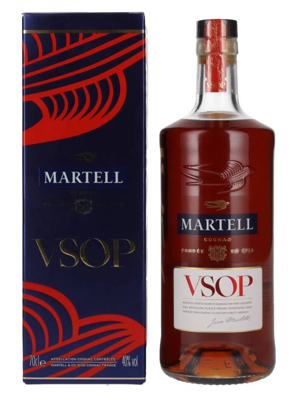 Martell V.S.O.P. Aged in Red Barrels 40% Vol. 0,7l u poklon kutiji 2320