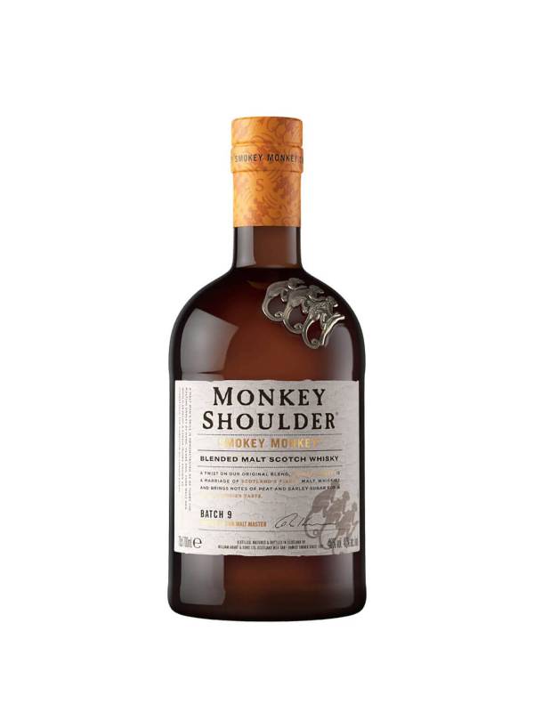 Monkey Shoulder SMOKEY MONKEY Blended Malt BATCH 9 40% Vol. 0,7l 1341