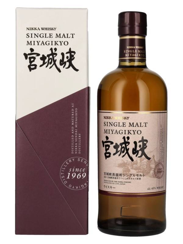Nikka Miyagikyo Single Malt Whisky 45% Vol. 0,7l u poklon kutiji 2398