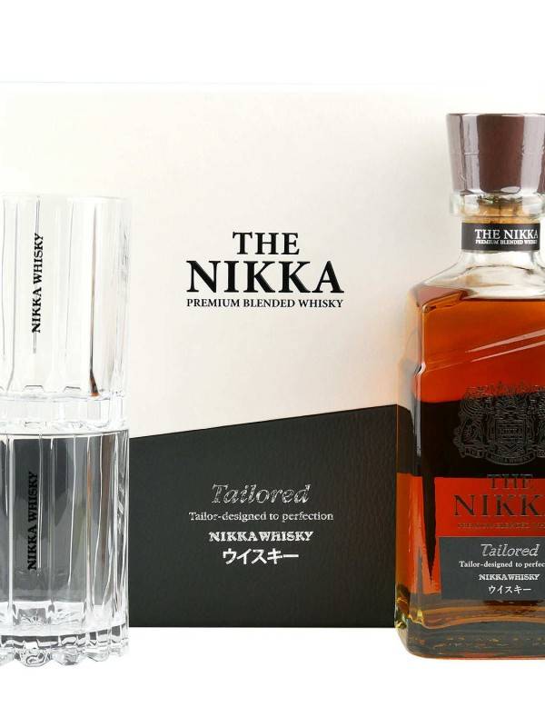 Nikka THE NIKKA Tailored Premium Blended Whisky 43% Vol. 0,7l u poklon kutiji sa 2 čaše 1878