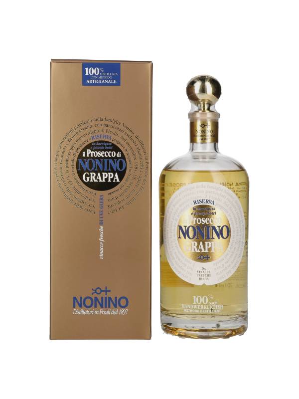 Nonino Grappa Monovitigno il Prosecco in Barriques 41% Vol. 0,7l u poklon kutiji 2298